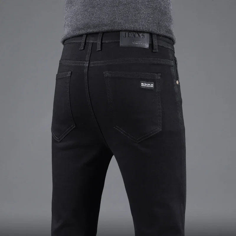 PLAIN BLACK BUSINESS JEANS