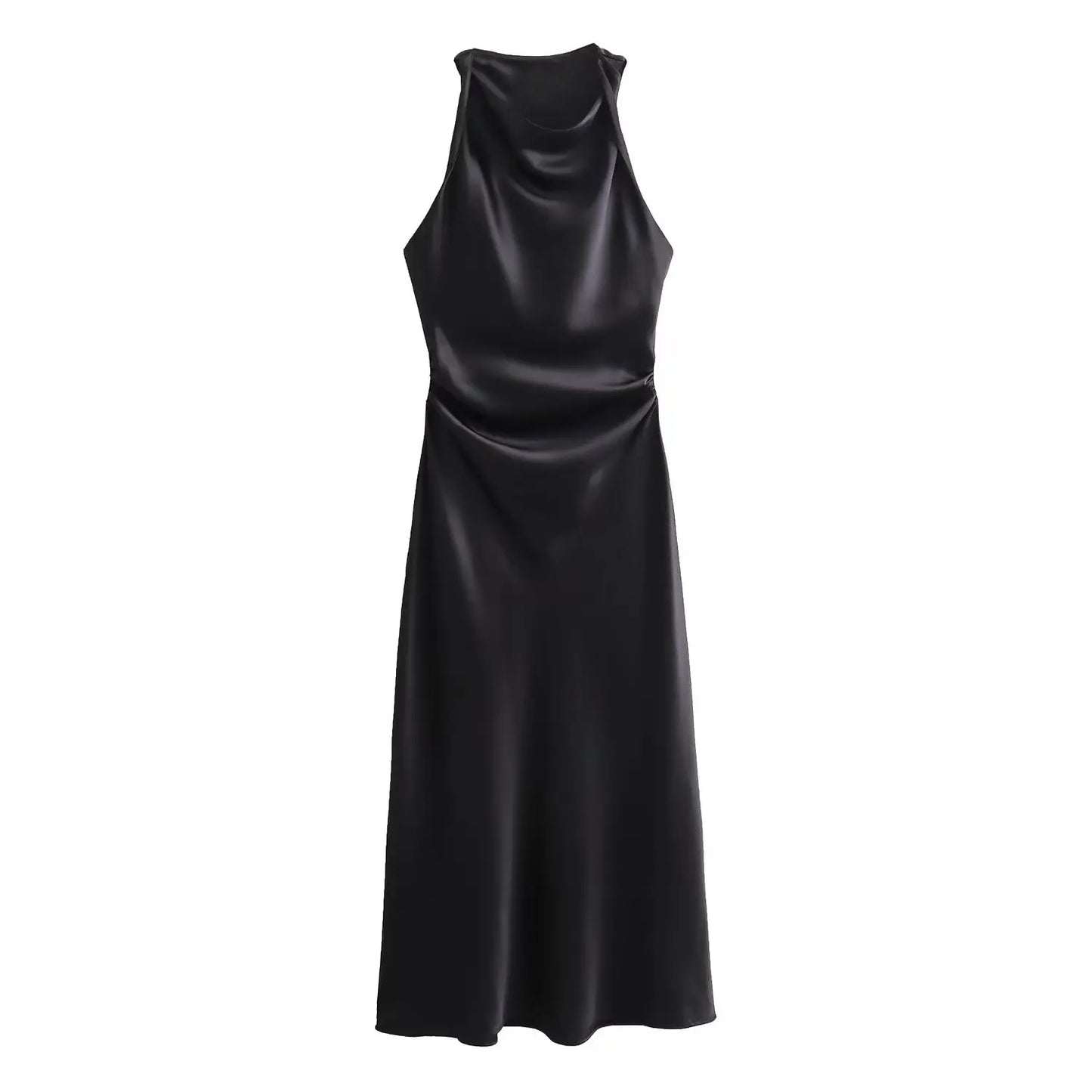ELEGANT SATIN DRESS
