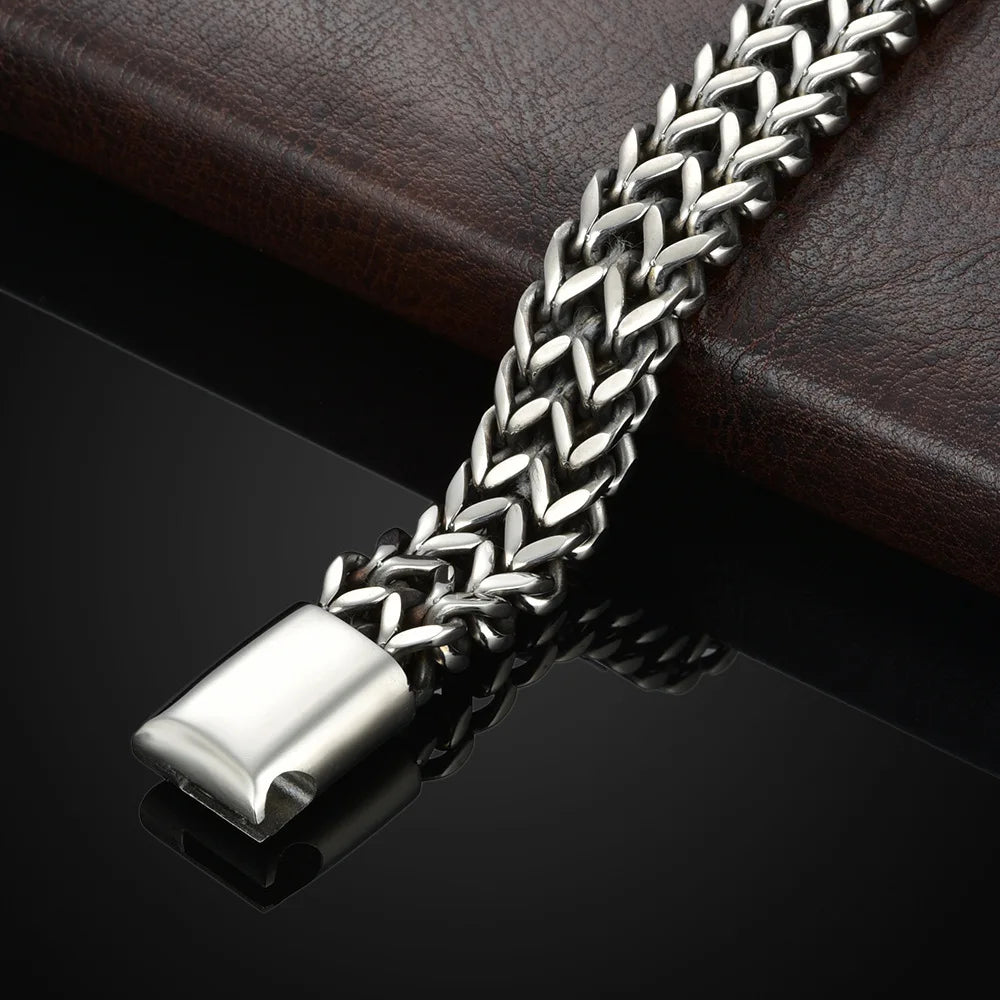 OLD MONEY STAINLESS STEEL BRACELET