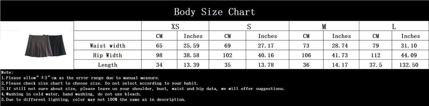 WOMEN PLAIN CASUAL BLACK SKIRT