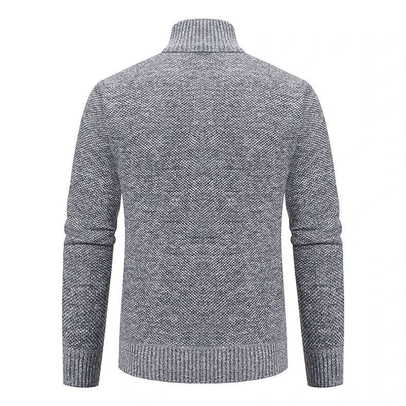 PREMIUM OLD MONEY LIGHT GRAY HERITAGE SWEATER