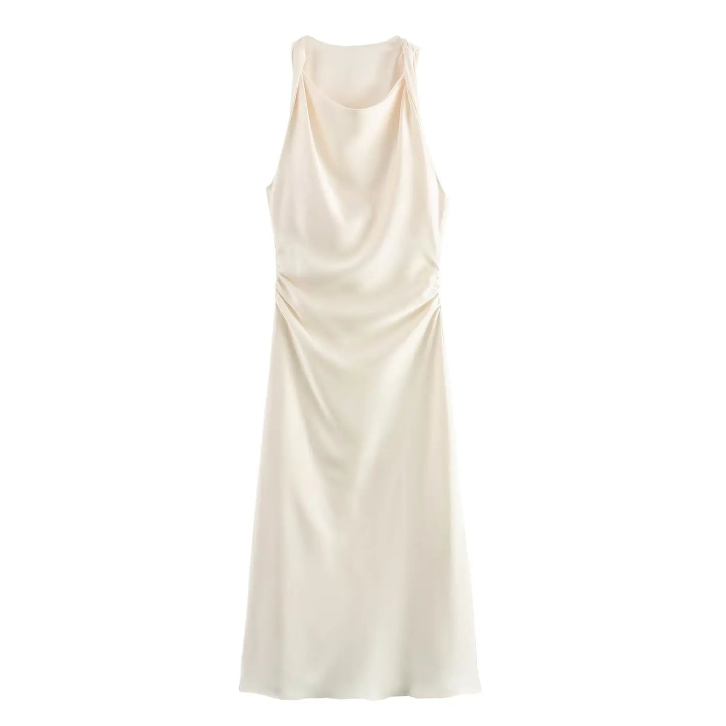 ELEGANT SATIN DRESS