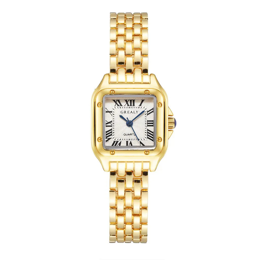 ELEGANT GOLDEN BRACELET WATCH