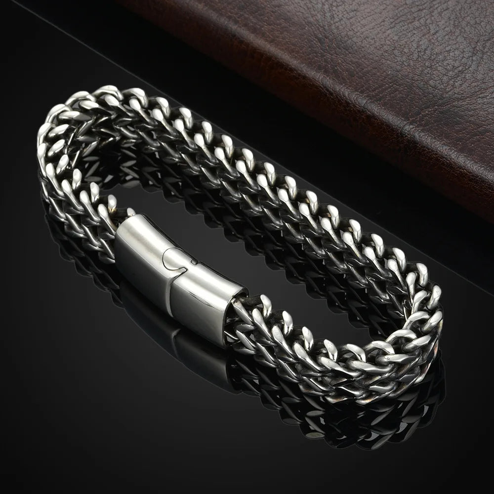 OLD MONEY STAINLESS STEEL BRACELET