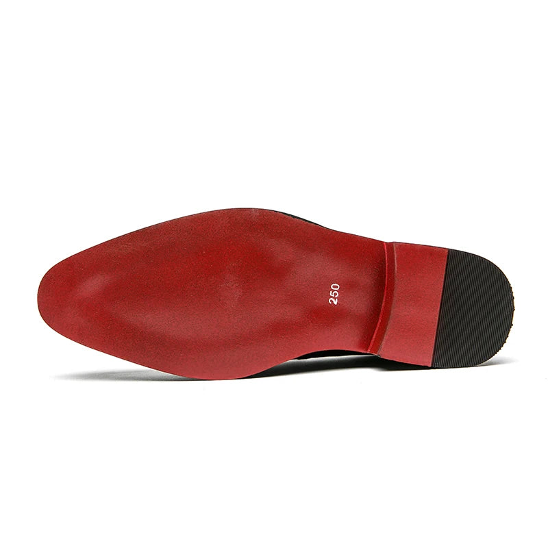 VINTAGE BLACK SUEDE LOAFERS