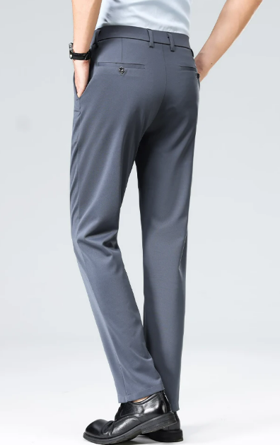 CLASSIC OLD MONEY LIGHT GRAY TROUSERS