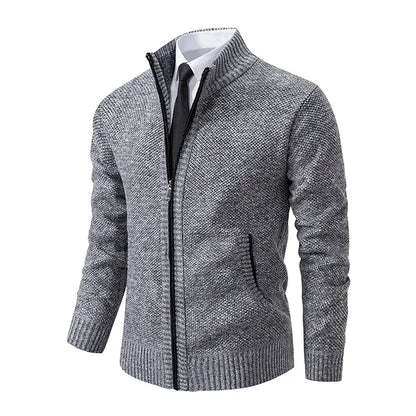 PREMIUM OLD MONEY LIGHT GRAY HERITAGE SWEATER