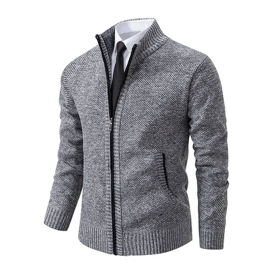 PREMIUM OLD MONEY LIGHT GRAY HERITAGE SWEATER