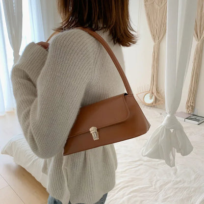 BLACK OLD MONEY ELEGANT SIMPLE HANDBAG