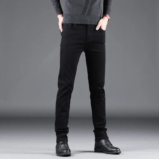 PLAIN BLACK BUSINESS JEANS