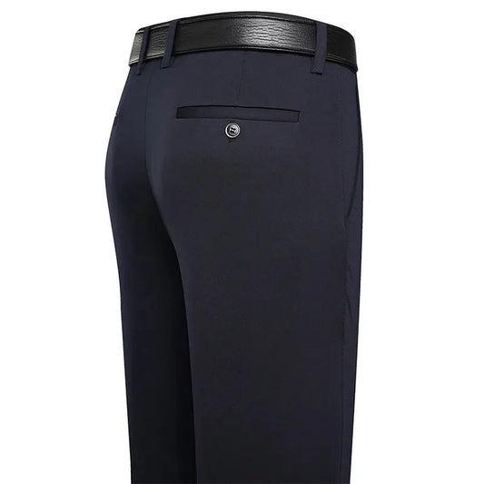 BUSINESS CASUAL NAVY BLUE TROUSERS