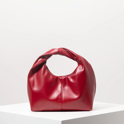 CHIC TWIST RED SQUARE BAG