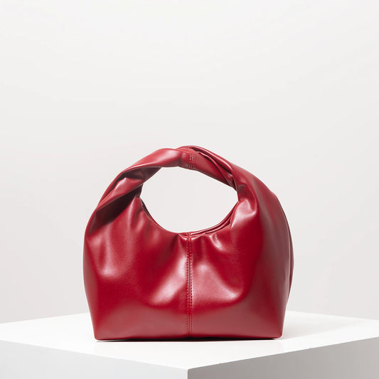 CHIC TWIST RED SQUARE BAG