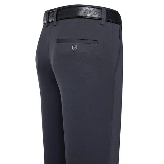 BUSINESS CASUAL DARK GRAY TROUSERS