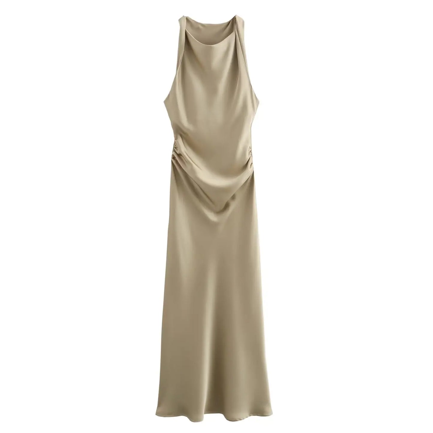 ELEGANT SATIN DRESS