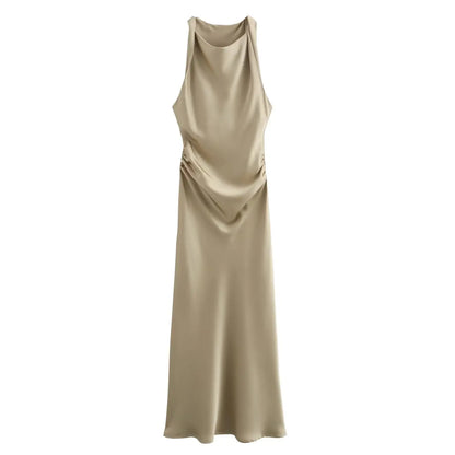ELEGANT SATIN DRESS