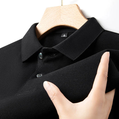 PREMIUM CLASSIC BLACK COTTON POLO