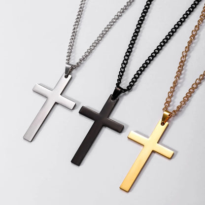 MULTI-COLOR PLAIN CHRISTIAN CROSS