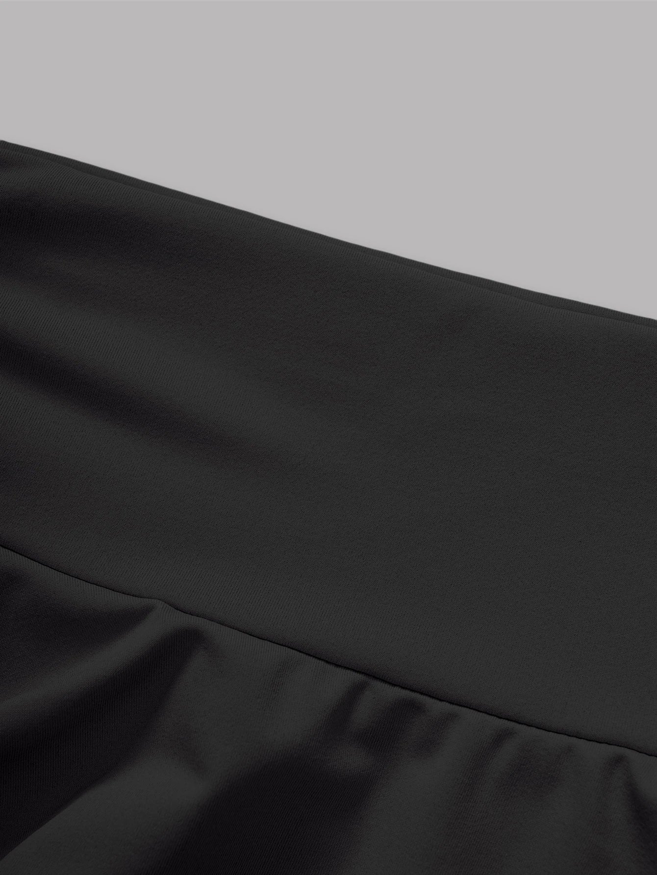 HIGH-WAIST BLACK MODERN SKIRT