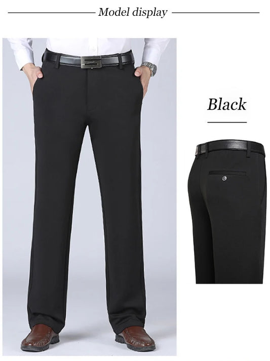 BUSINESS CASUAL BLACK TROUSERS