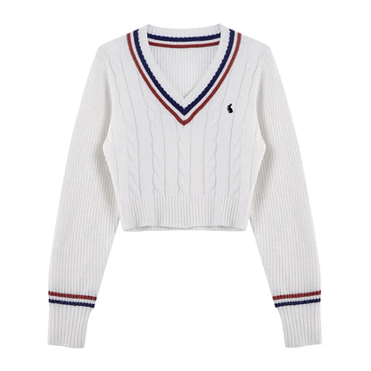 WHITE PREMIUM CREW PULLOVER