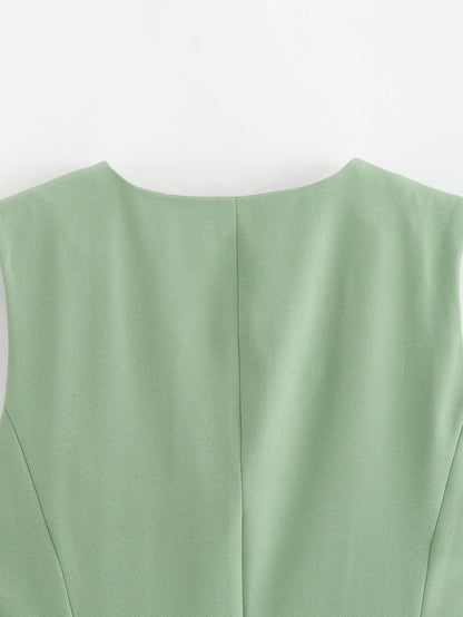 MAYFAIR GREEN VEST