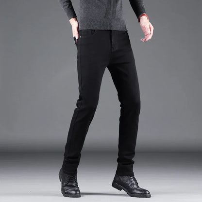 PLAIN BLACK BUSINESS JEANS