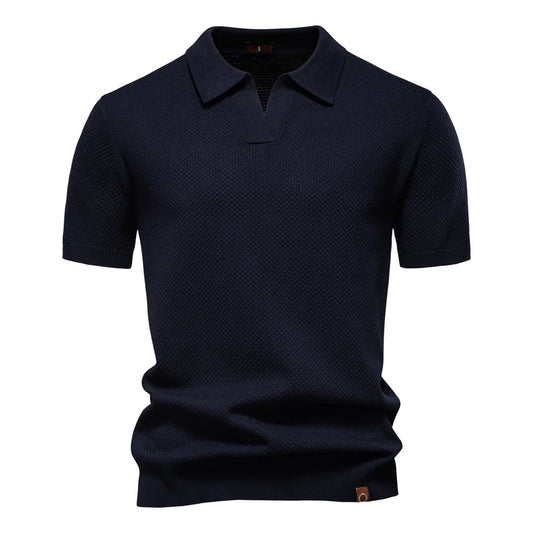 OLD MONEY NAVY BLUE BUSINESS POLO