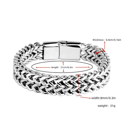 OLD MONEY STAINLESS STEEL BRACELET