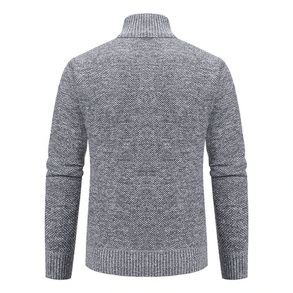 PREMIUM OLD MONEY LIGHT GRAY HERITAGE SWEATER
