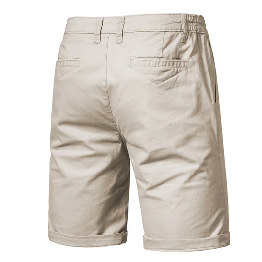 CLASSIC OLD MONEY KHAKI FORMAL SHORTS