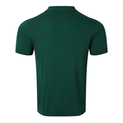 MODERN OLD MONEY GREEN SLIM POLO