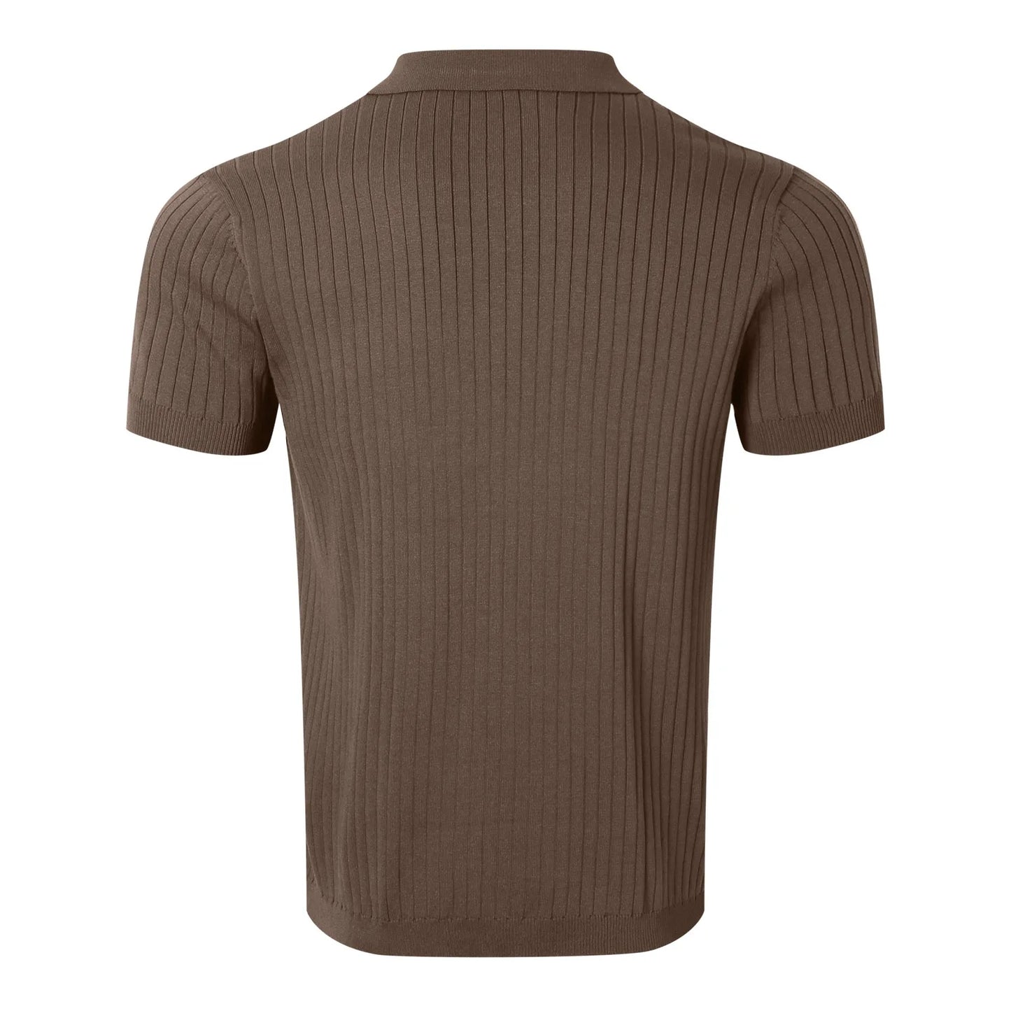 MODERN OLD MONEY BROWN SLIM POLO