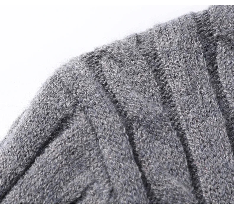 MODERN ELEGANCE GRAY SWEATER