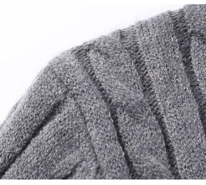 MODERN ELEGANCE GRAY SWEATER