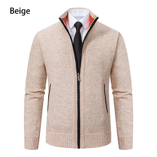 PREMIUM OLD MONEY BEIGE HERITAGE SWEATER