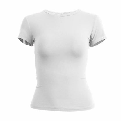 CLASSIC WHITE SPORTY KNIT TEE