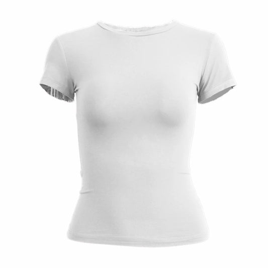CLASSIC WHITE SPORTY KNIT TEE