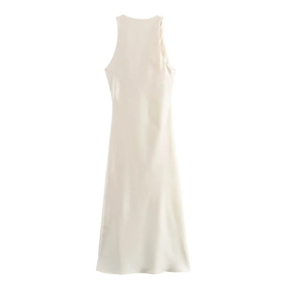 ELEGANT SATIN DRESS