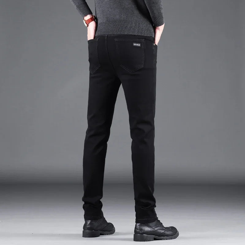 PLAIN BLACK BUSINESS JEANS