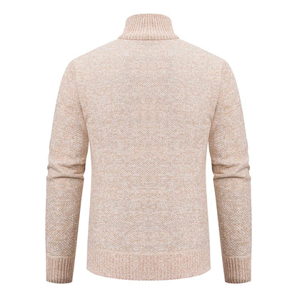 PREMIUM OLD MONEY BEIGE HERITAGE SWEATER