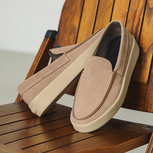 HIGH QUALITY KHAKI CLASSIC LOAFERS