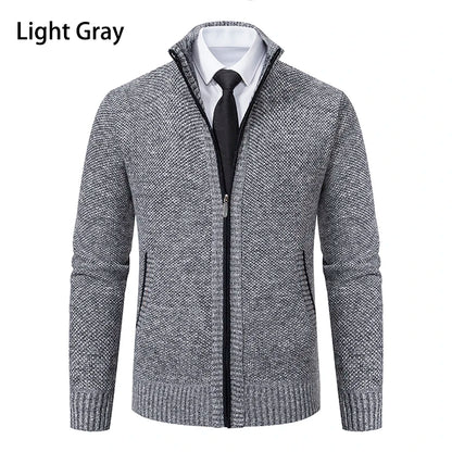 PREMIUM OLD MONEY LIGHT GRAY HERITAGE SWEATER