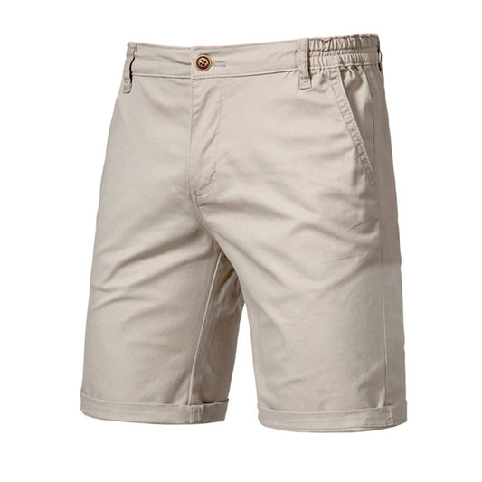 CLASSIC OLD MONEY KHAKI FORMAL SHORTS