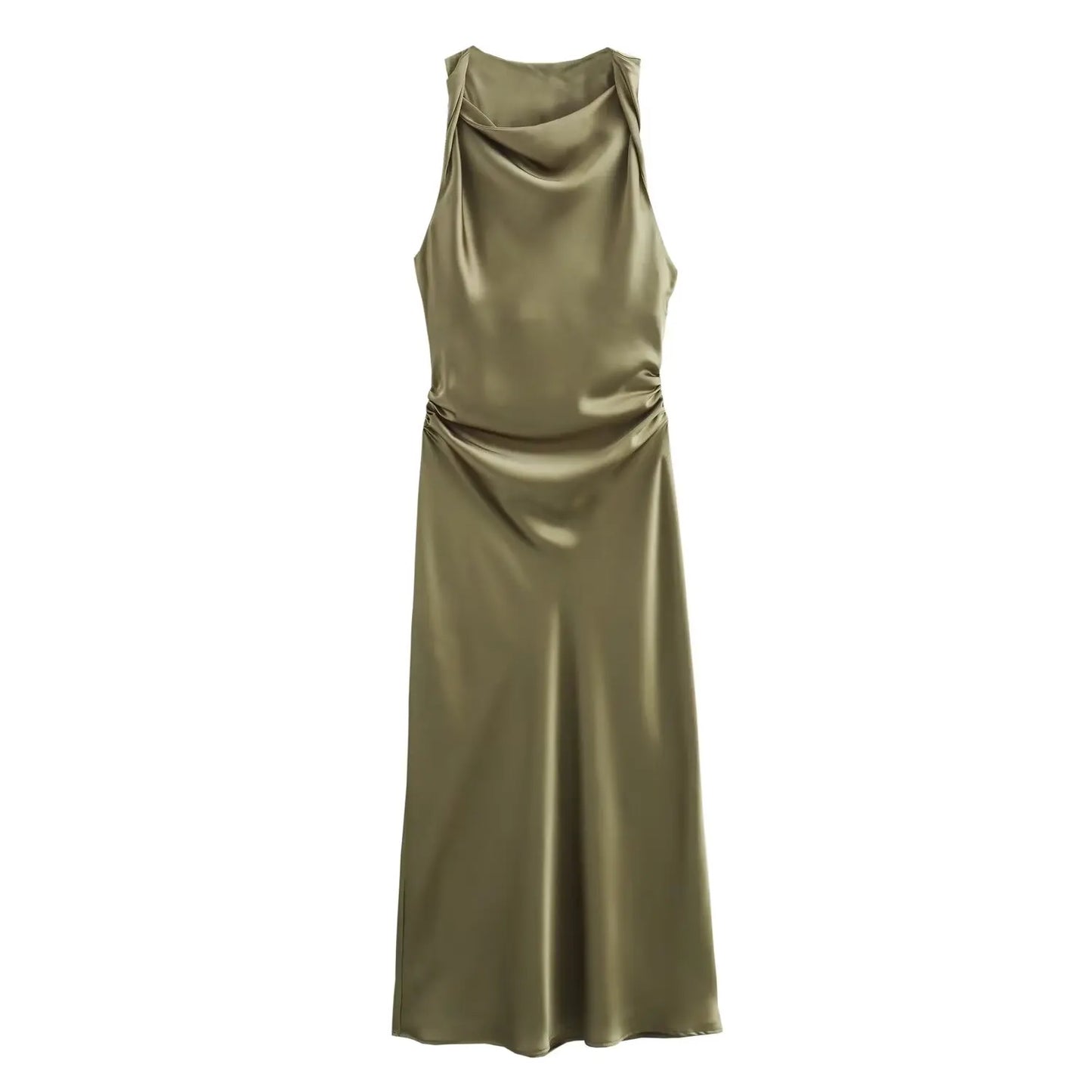 ELEGANT SATIN DRESS