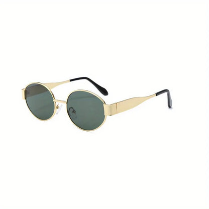 MIAMI OVAL GREEN SUNGLASSES