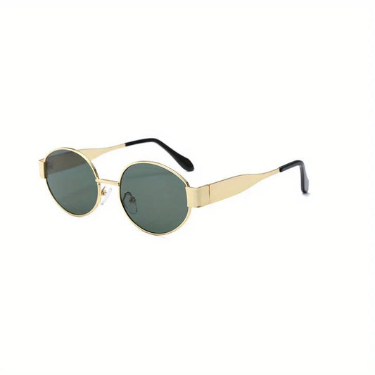 MIAMI OVAL GREEN SUNGLASSES