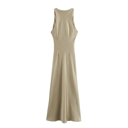 ELEGANT SATIN DRESS