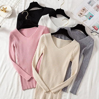 CASUAL REDDISH BROWN KNIT PULLOVER SWEATER