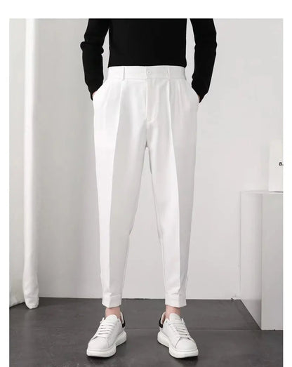 PLAIN WHITE ELEGANT TROUSERS